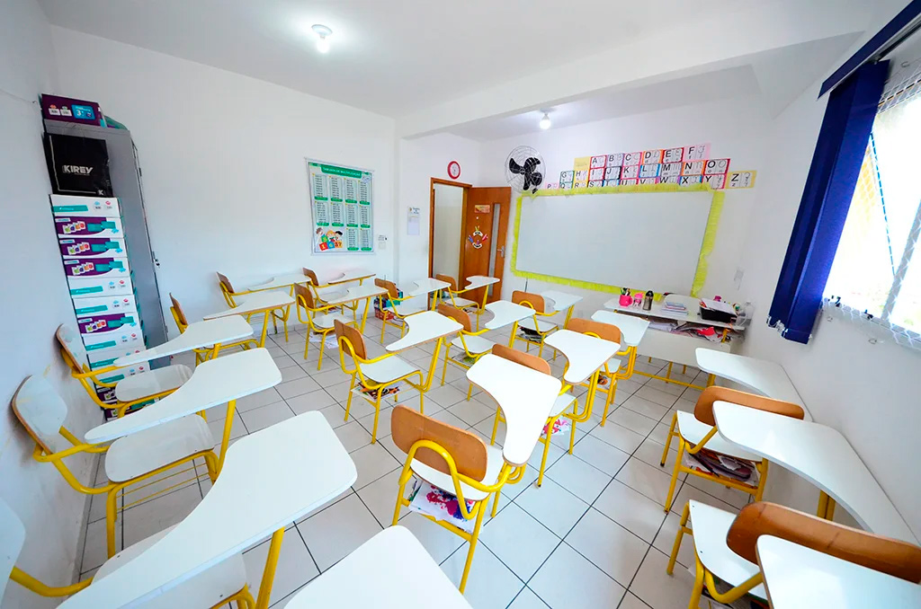 Sala de aula do Ensino Fundamental